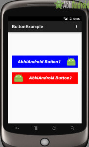 Button Example in Android Studio
