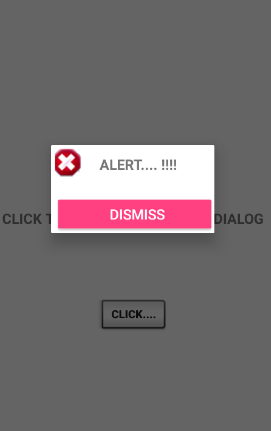 Custom Alert Dialog Example In Android Studio