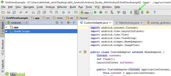 android avd manager