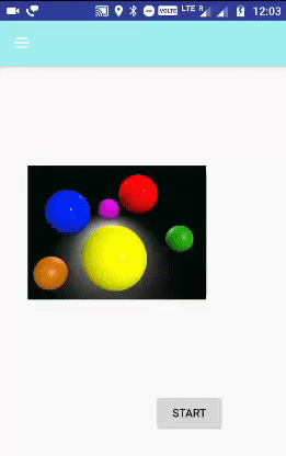 Fade Animation Android Example