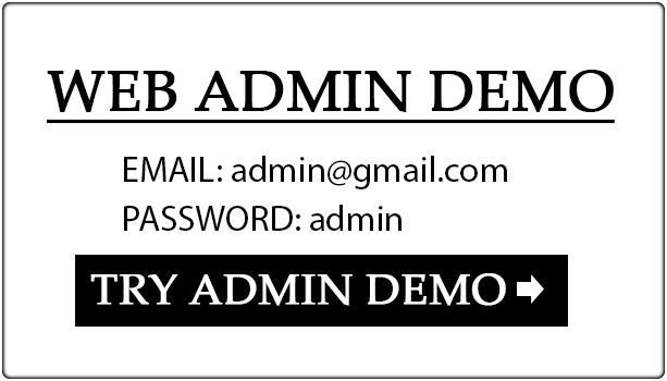 Ecommerce Store Web Admin Demo