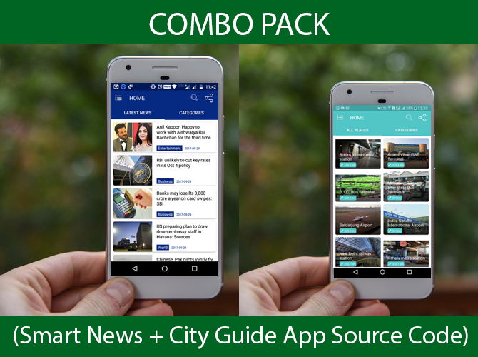 Combo Pack - Smart News and City Guide