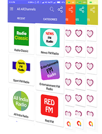 Radio Streaming Unlimited Color Theme Possibility