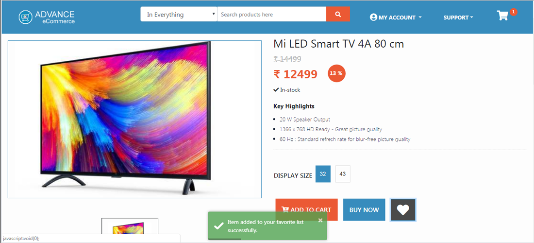 Advance ecommerce website screenshot10