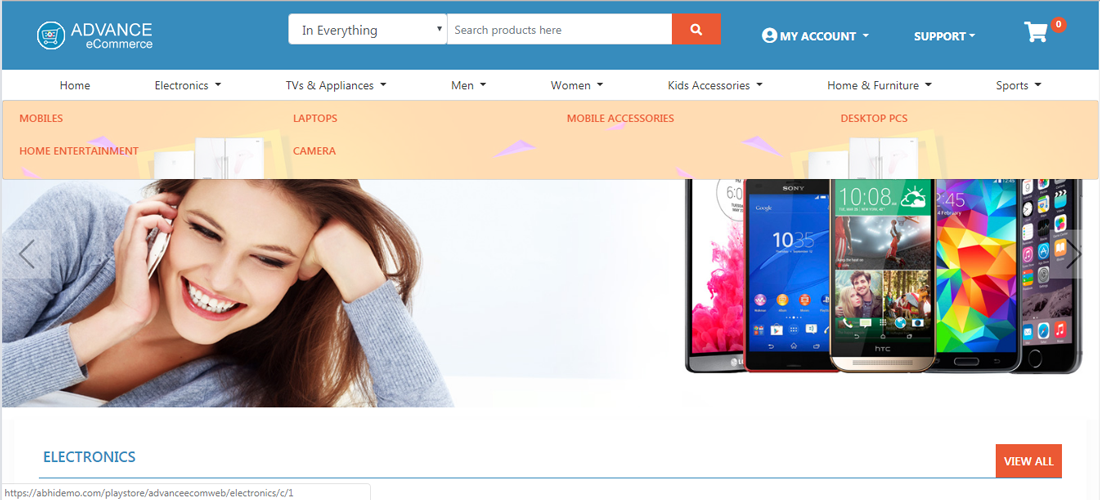 Advance ecommerce website screenshot31