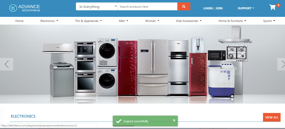 Advance ecommerce website screenshot32