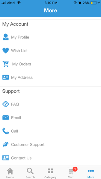 Advance ios ecommerce screenshot3