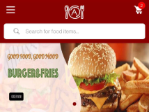 Banner in Food Ordering Android App