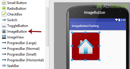 how to make a button with an icon android studio