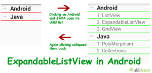 android studio listview attributes