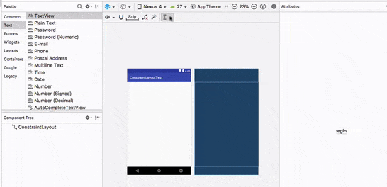 Guidelines Constraint Layout Android Studio